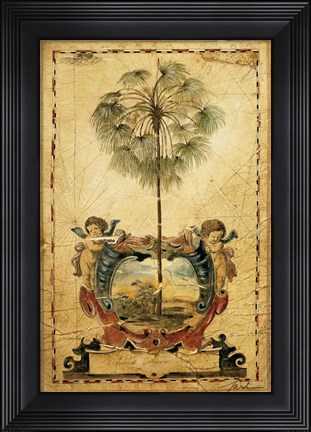 Framed Paradise Palm Print