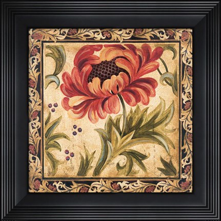 Framed Floral Daydream II Print