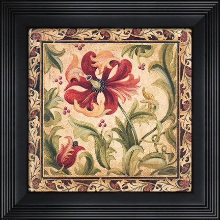 Framed Floral Daydream III Print