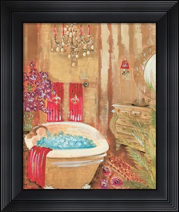 Framed Hidden Oasis IV Print