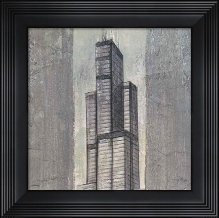 Framed Chicago I Print