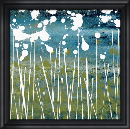 Framed Midnight Blue Print