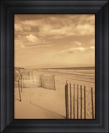 Framed Beach Retreat Print