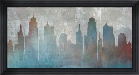 Framed Urban Reflections Print
