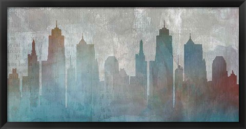 Framed Urban Reflections Print