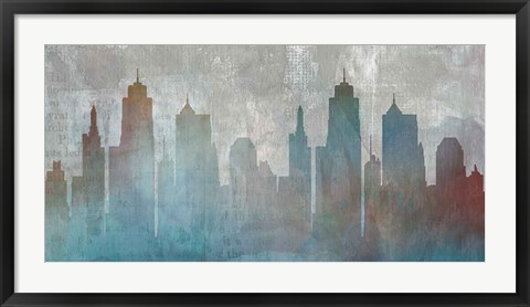 Framed Urban Reflections Print