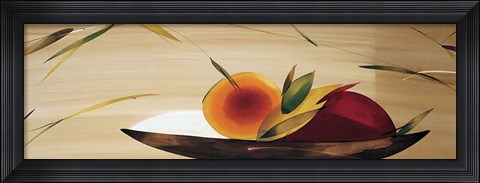 Framed Frutos de la Pasin I Print