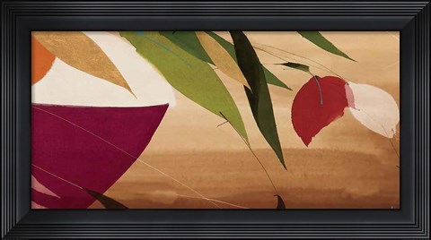 Framed Flores Frescas I Print