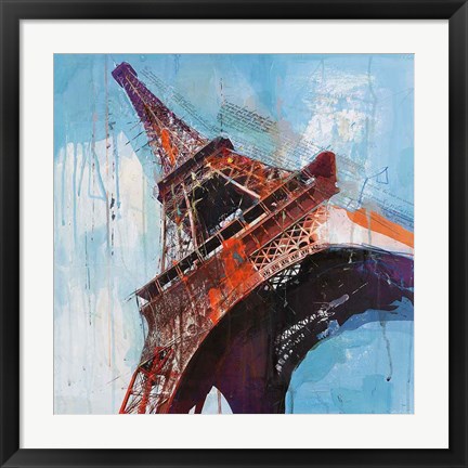 Framed Lost in Paris Print