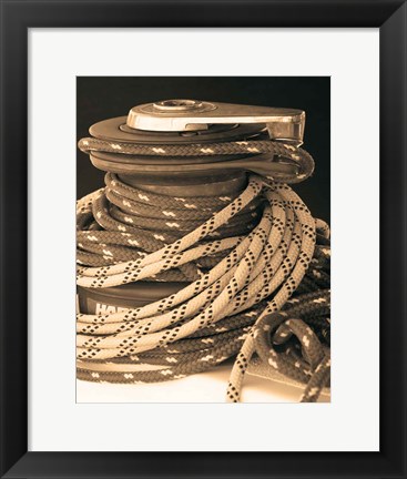 Framed Drasnin Nautical Series I Print