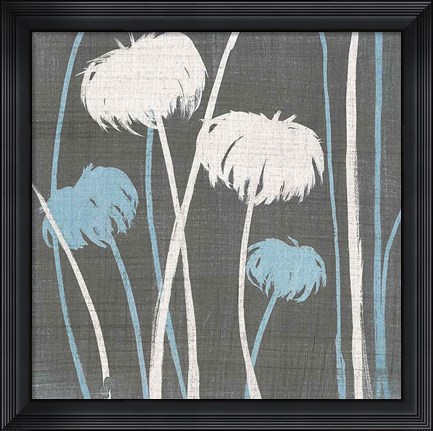 Framed Textile I Print