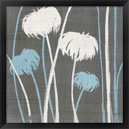 Framed Textile I Print