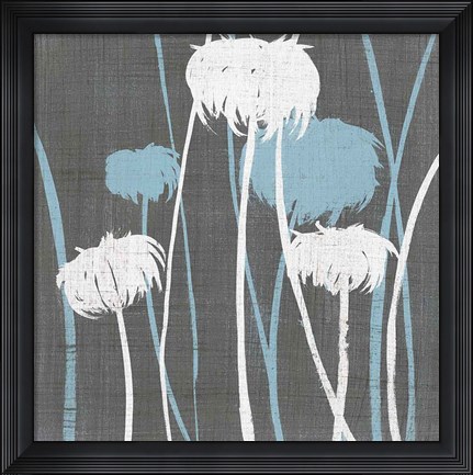 Framed Textile II Print