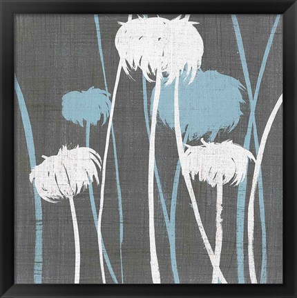 Framed Textile II Print