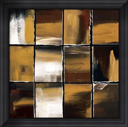 Framed 12 Windows II Print