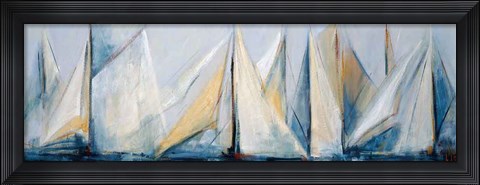 Framed First Sail II Print