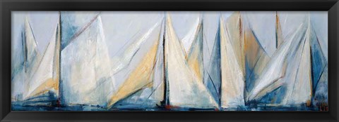 Framed First Sail II Print