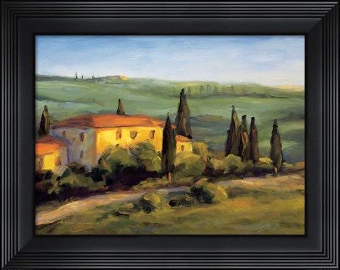 Framed Tuscan Morning Print