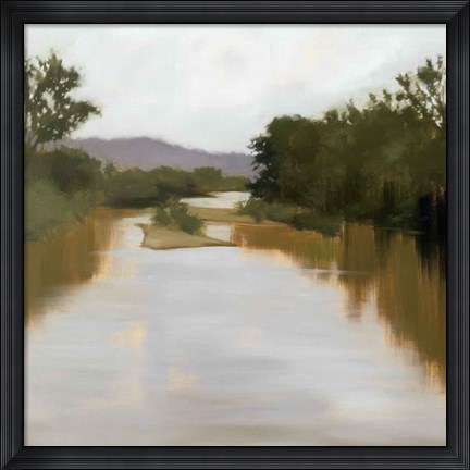 Framed River Journey Print