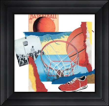 Framed Hoop Shot Print