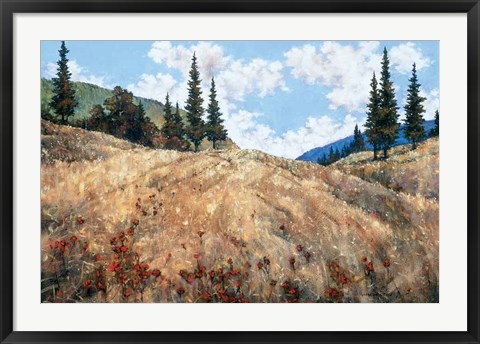 Framed Beyond the Hill Print