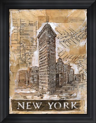 Framed New York Print