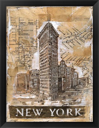 Framed New York Print