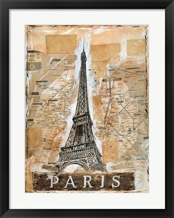 Framed Paris Print