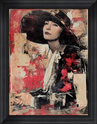 Framed Vintage Goddess II Print