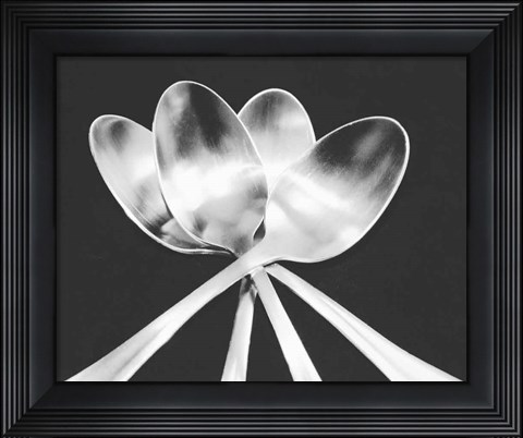Framed Spoons Print