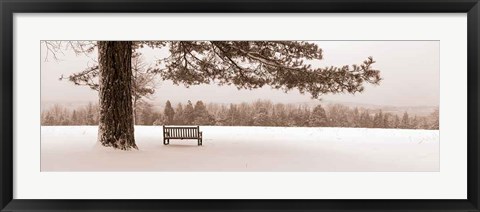 Framed First Snow II Print