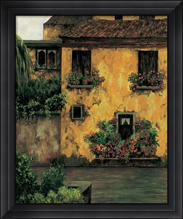 Framed Summer Villa Print
