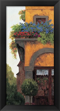 Framed Verona Balcony I Print