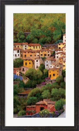 Framed Lago Di Como I Print