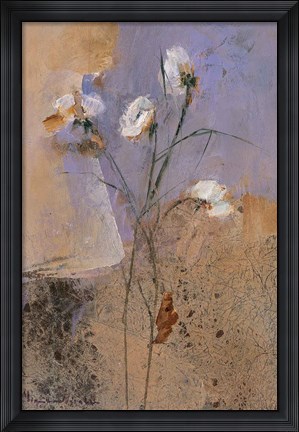 Framed Flowers of June Series I Print