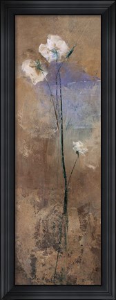 Framed Flowers Of June Series III Print