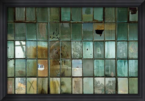 Framed Broken Print
