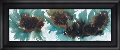 Framed Peacock Dance Print