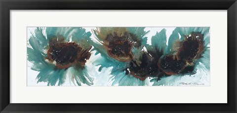 Framed Peacock Dance Print