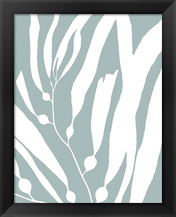 Framed Seagrass I Print