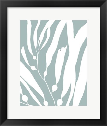 Framed Seagrass I Print