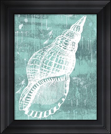 Framed Ocean Tokens II Print