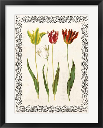 Framed Spring Blooms I Print