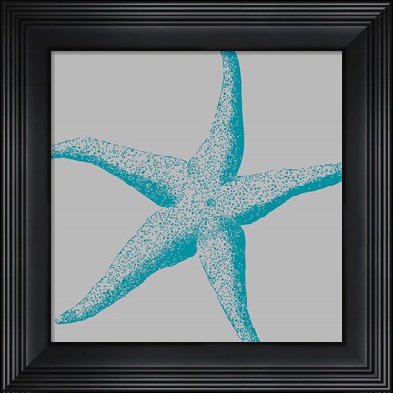 Framed Sea Stars II Print