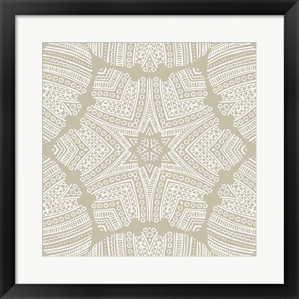 Framed Kaleidoscope Duo II Print