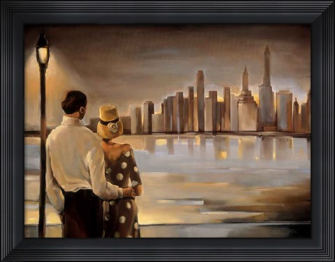 Framed Reflections IV Print
