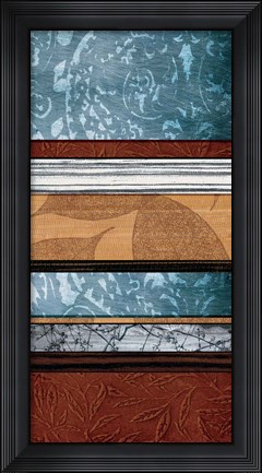 Framed Pillars of Pattern I Print