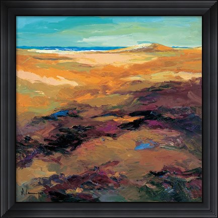 Framed Light At Dusk Print