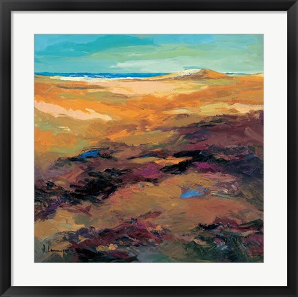 Framed Light At Dusk Print