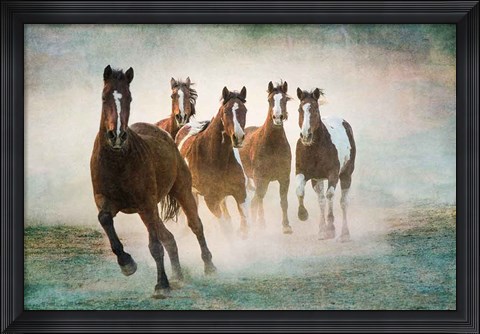 Framed Blaze of Glory Print